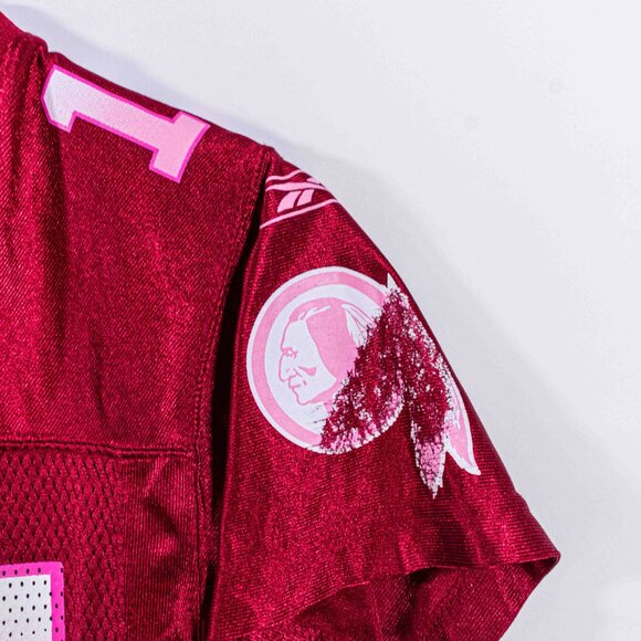 Washington Redskins Jason Campbell Reebok Jersey Youth Small NFL Breast Cancer - Picture 7 of 16